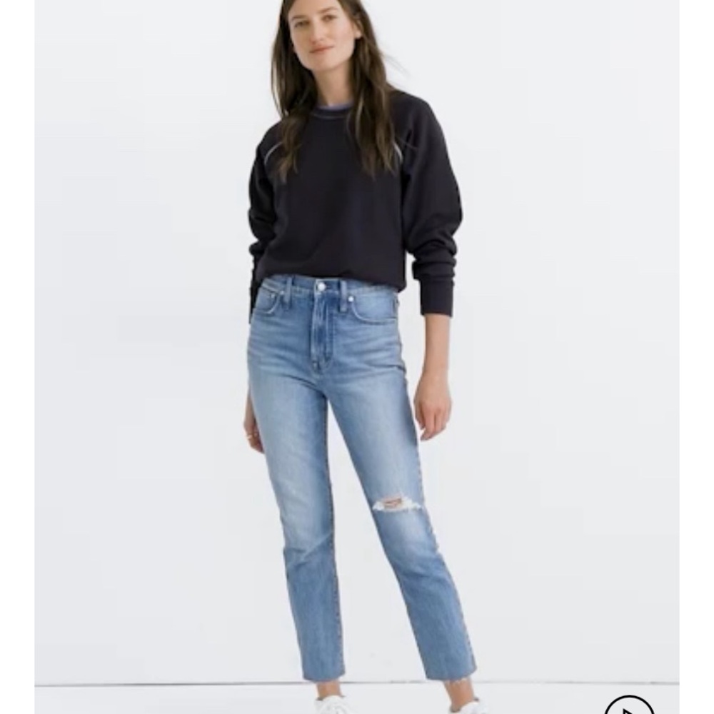 Madewell The Perfect Vintage in Rosabelle wash: Comfort stretch Edition